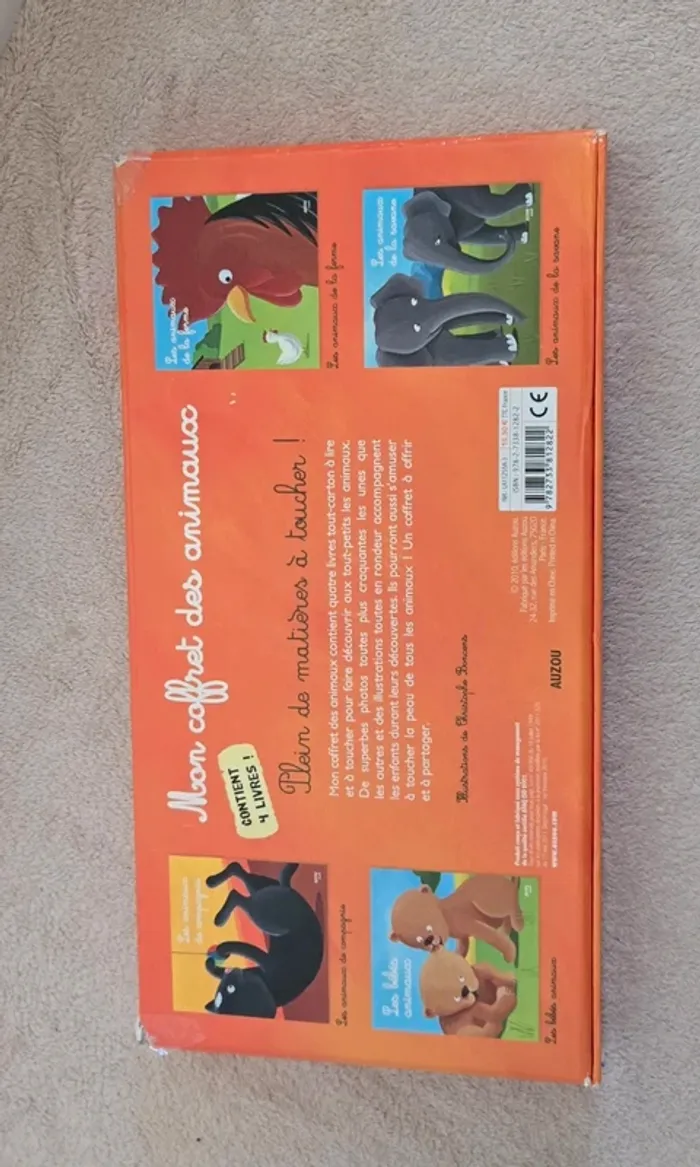 Coffret 4 livres à toucher - photo numéro 2