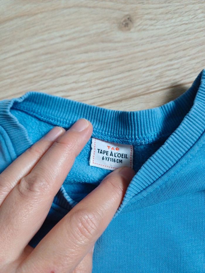 Sweat TAO 6ans - photo numéro 3