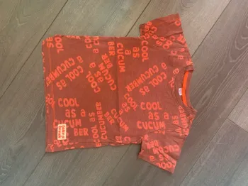 TEE shirt orange 5 ans