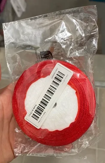 Ruban rouge 2cm * 0.78m