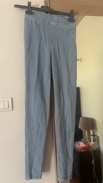 Jegging bleu