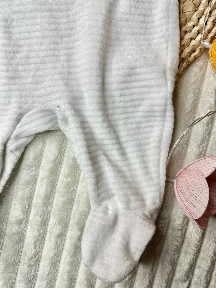 Ensemble 2 pièces blanc C&A 2-3 mois - photo numéro 8