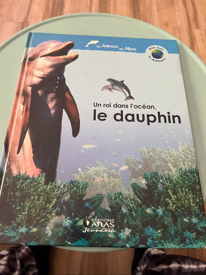Livre un roi dans l’océan, le dauphin