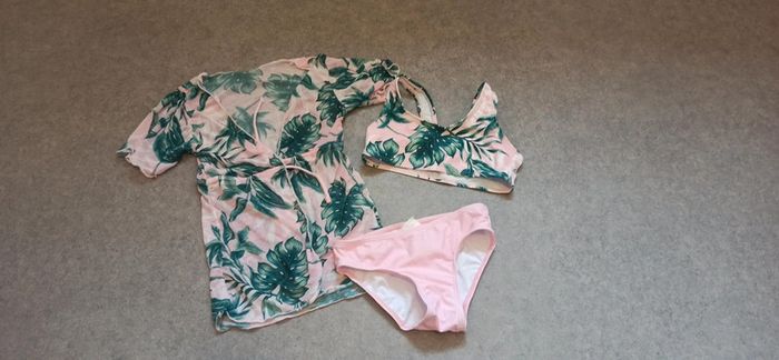 Maillot de bain + kimono de plage