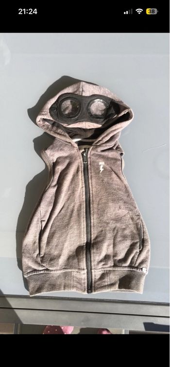 Gilet sans manches IKKS garçon 4ans gris