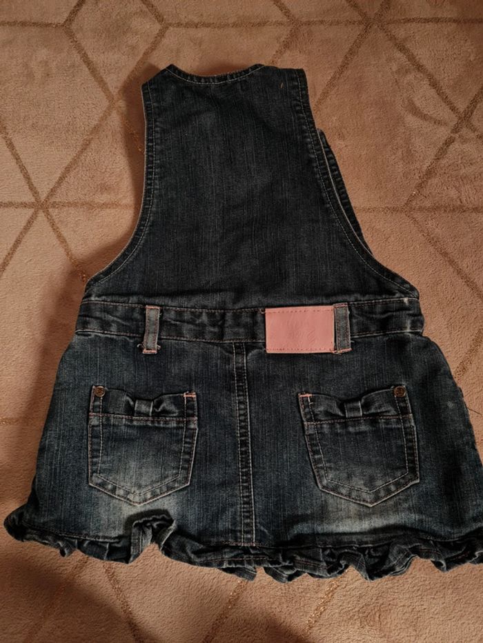Robe en jeans fille 12 mois lulu castagnette - photo numéro 6