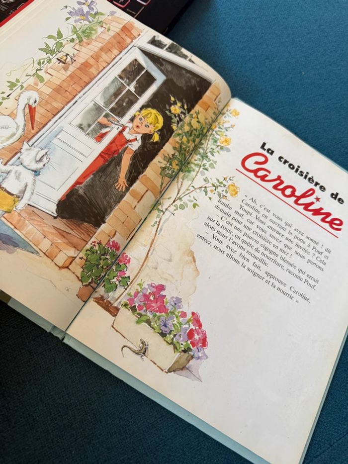 Livre Pierre Probst La croisière de Caroline + en randonnée + en vacances bd album - photo numéro 6