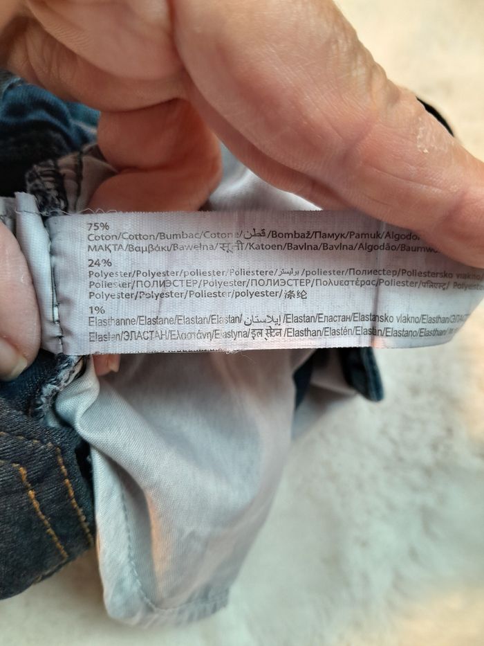 ​Jean Denim Slim Ajustable Tape à l'œil (2 Ans / 86 cm - photo numéro 5