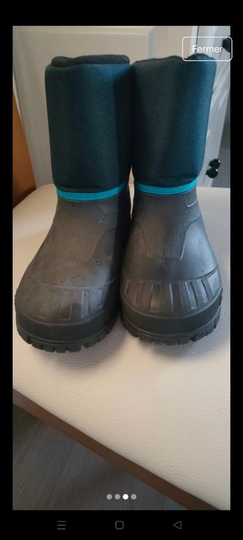 Bottes de neige  enfant