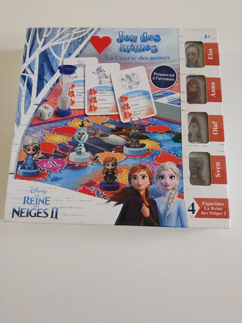 Jeu des mimes Disney la reine des neiges 2 complet 