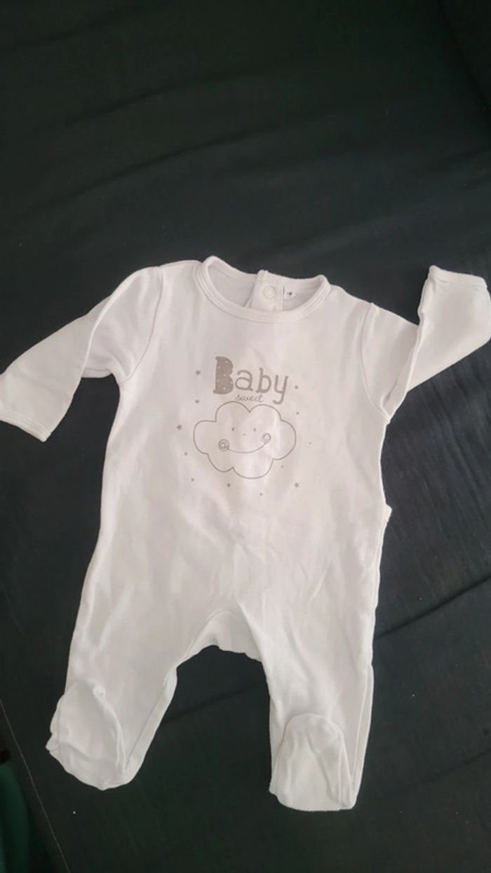 Pyjama coton 1 mois
