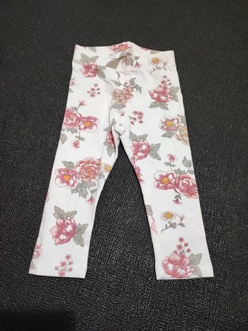 Legging imprimé fleurs
