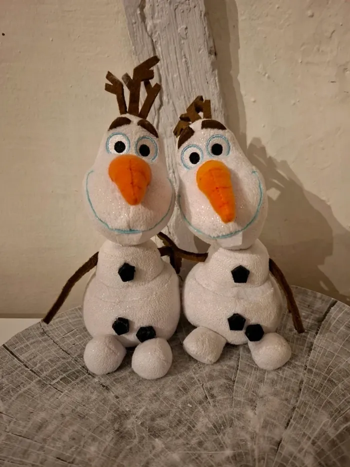 Peluches ty Olaf La Reine des neiges - 18 cm - photo numéro 1