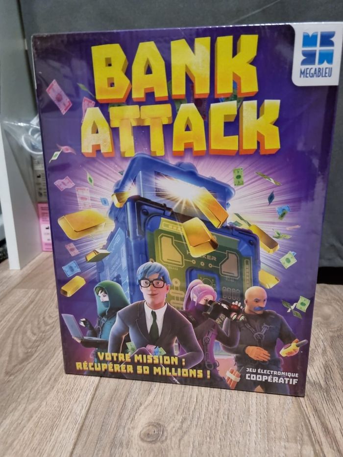 Jeu de société Bank attack