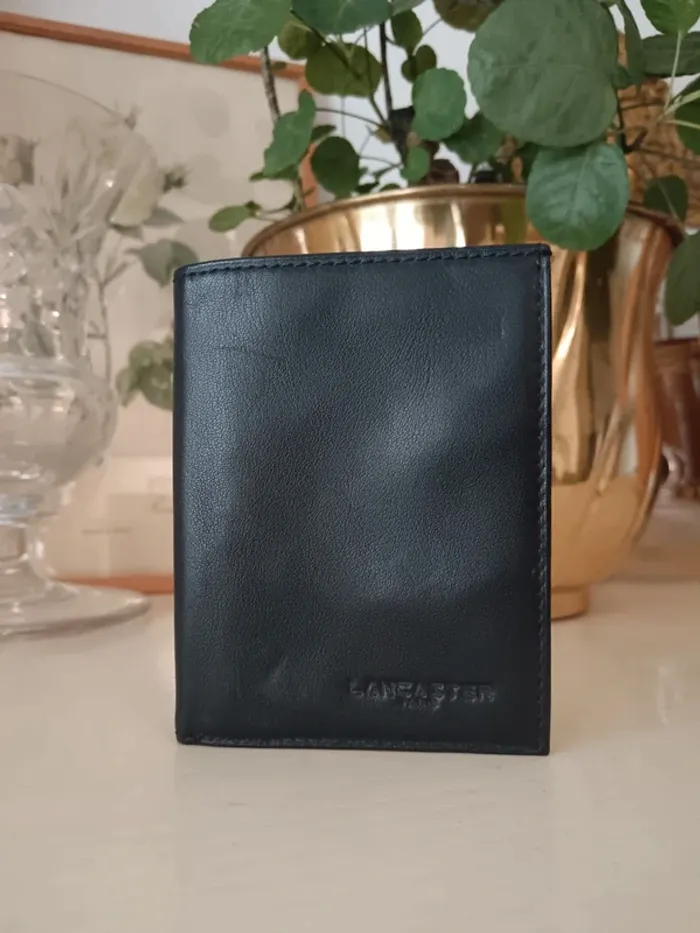 Petit porte feuille cuir Lancaster - photo numéro 2