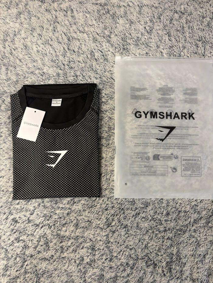 T-shirt de compression, gym, shark - photo numéro 7