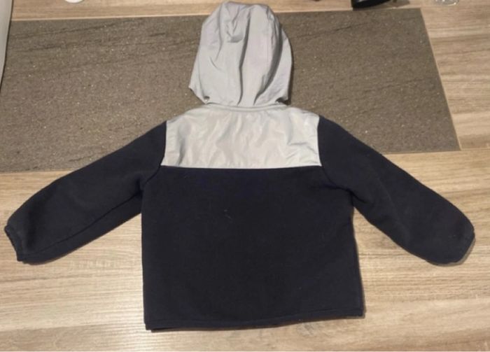 Veste zippée avec capuche Terre de marins taille 2 ans - photo numéro 3