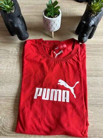 T-shirt brodé arrière puma
