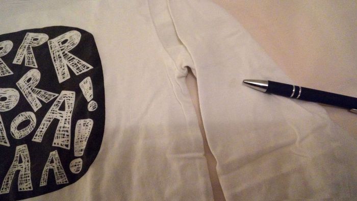 Tee shirt T8A manche longue  avec dessin - photo numéro 7