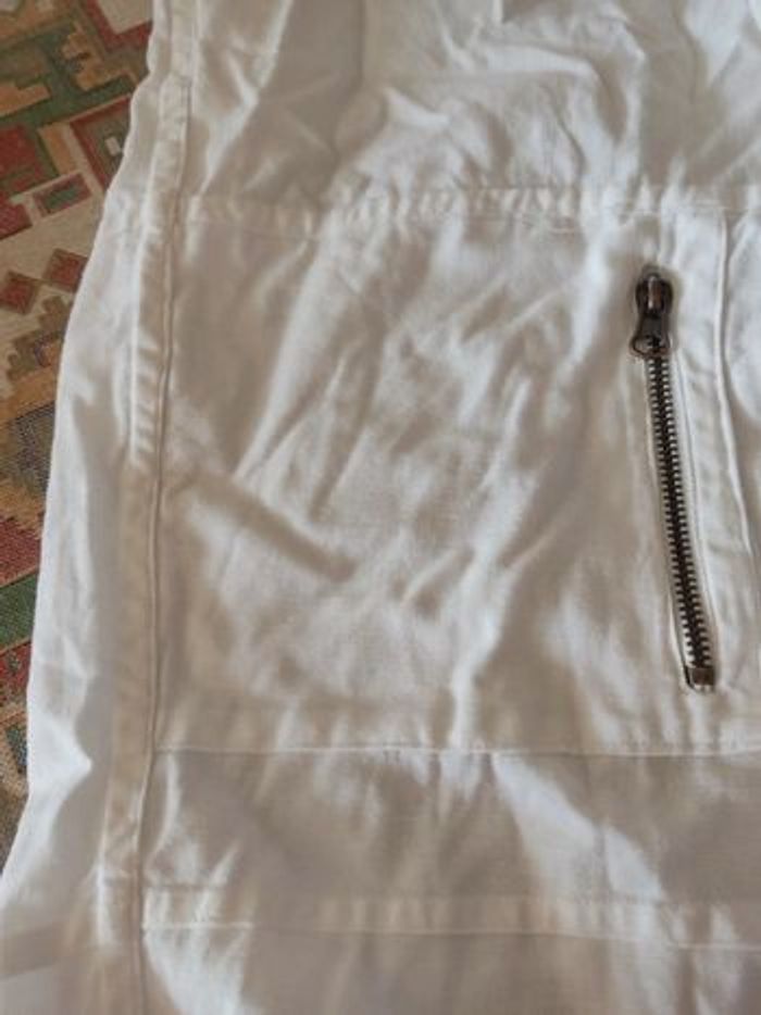 Pantalon blanc léger été taille S - photo numéro 2