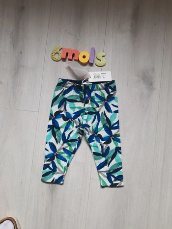 Legging épais réversible Catimini taille 6 mois neuf avec étiquettes