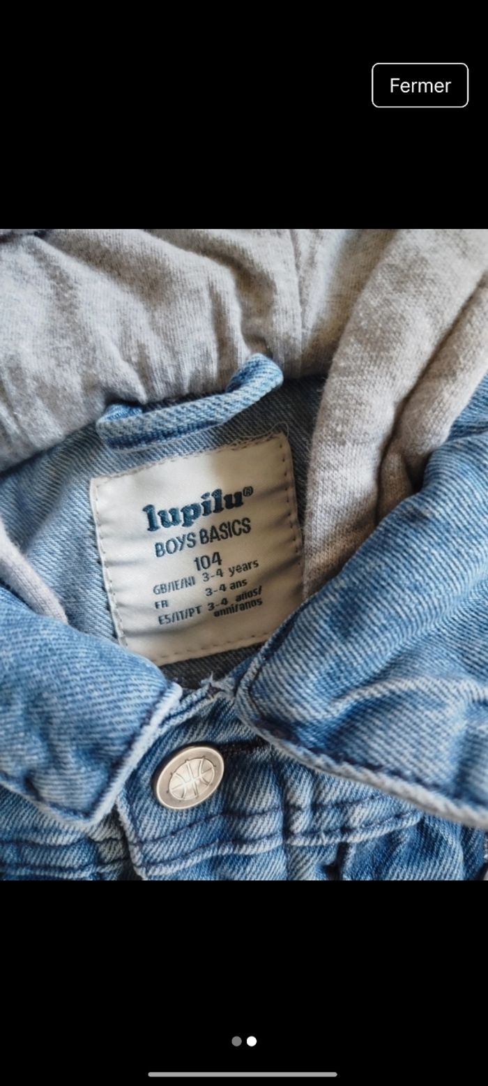 Veste bi-matiere - photo numéro 2