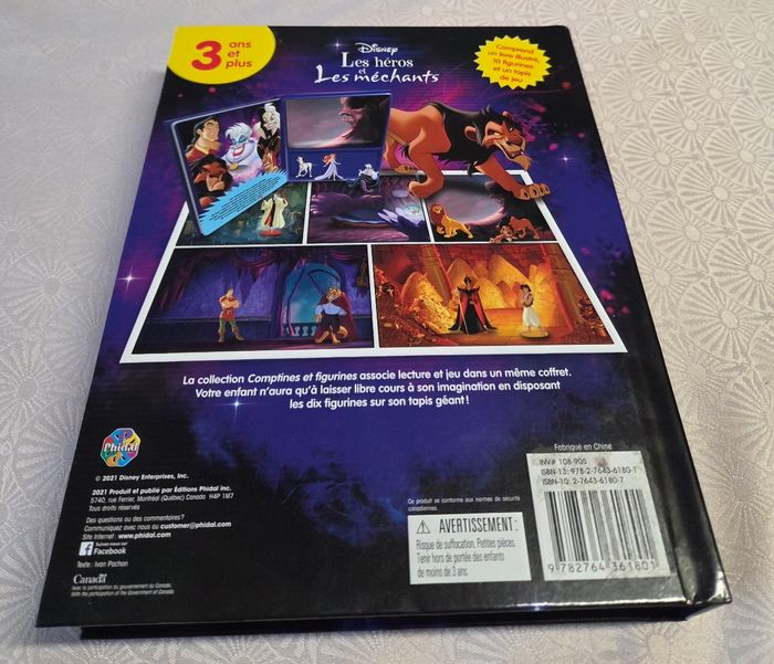 Livre éducatif figurine et tapis de jeu Disney - photo numéro 4