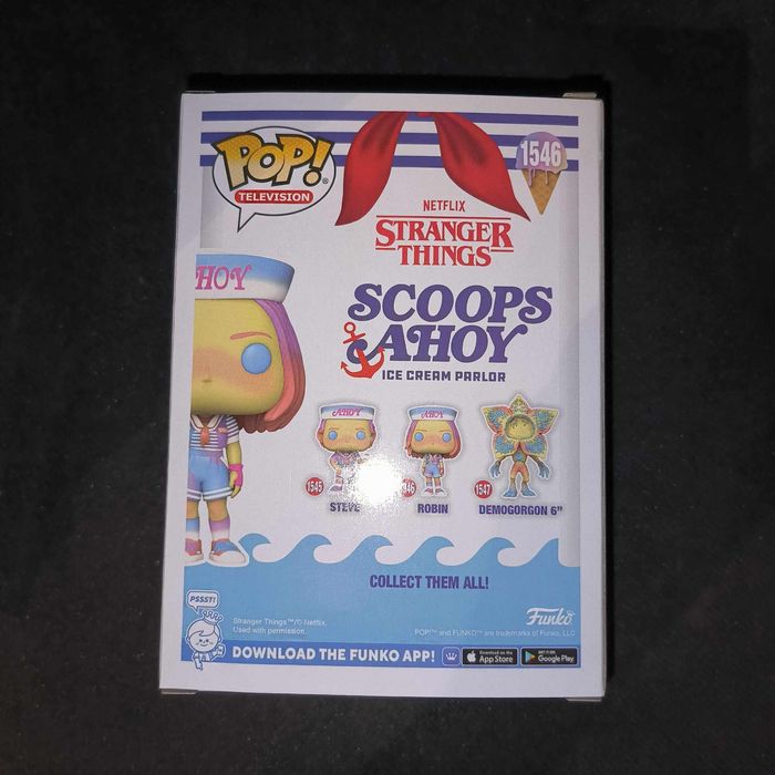 Figurine Funko Pop / Robin N°1546 / Stranger Things / Scoops & Ahoy - photo numéro 3