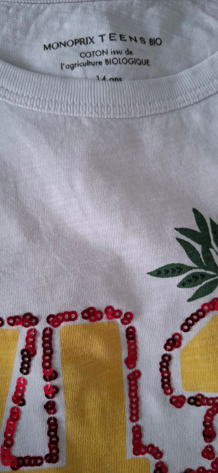 Lot de 4 t-shirts 12/14 ans - photo numéro 6