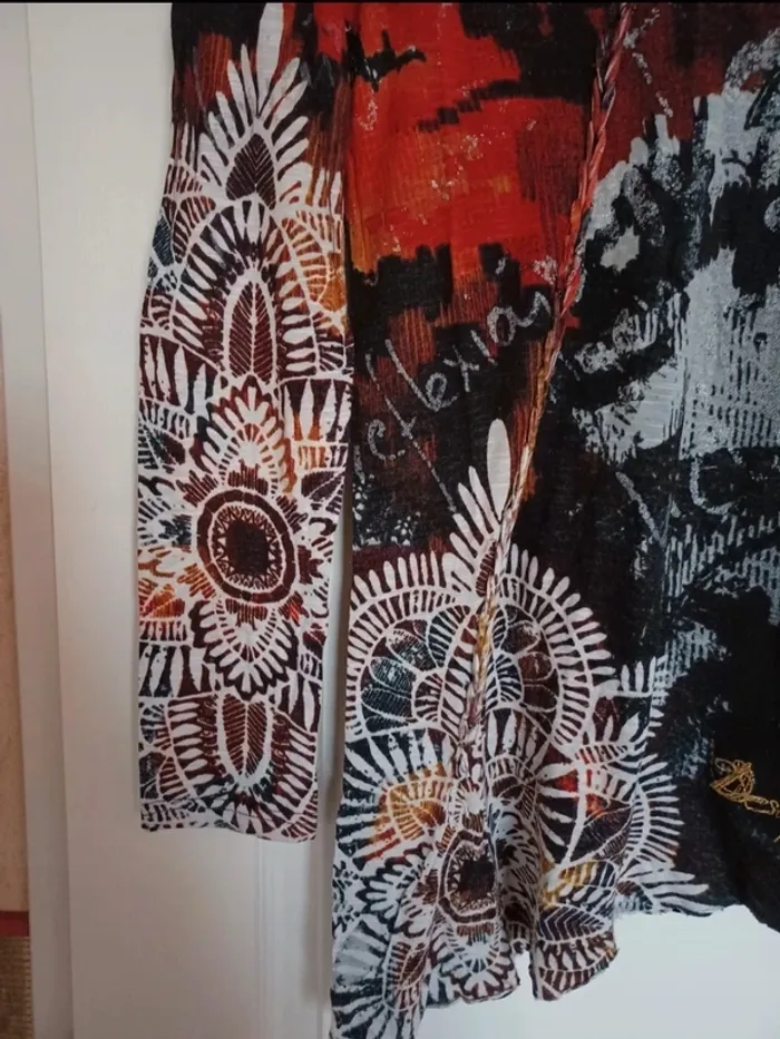 Tee shirt manches longues Desigual - photo numéro 7