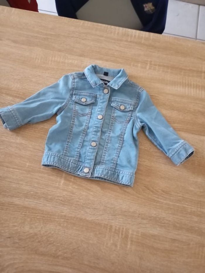 Veste en jean fille