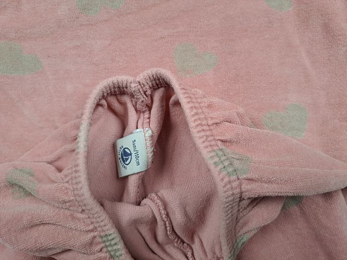 Lot 2 pyjamas chauds velours Petit Bateau taille 5 ans - photo numéro 4