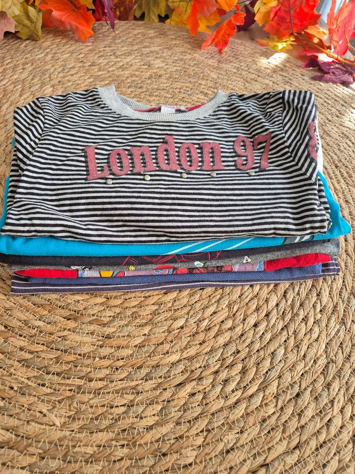 Lot de 7 tee-shirts manches longues garçon 3 ans - photo numéro 10