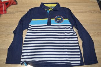 Tee shirt manches longues Orchestra 8 ans rayé