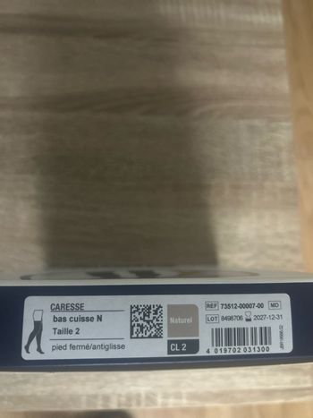 Bas et collant de contentions