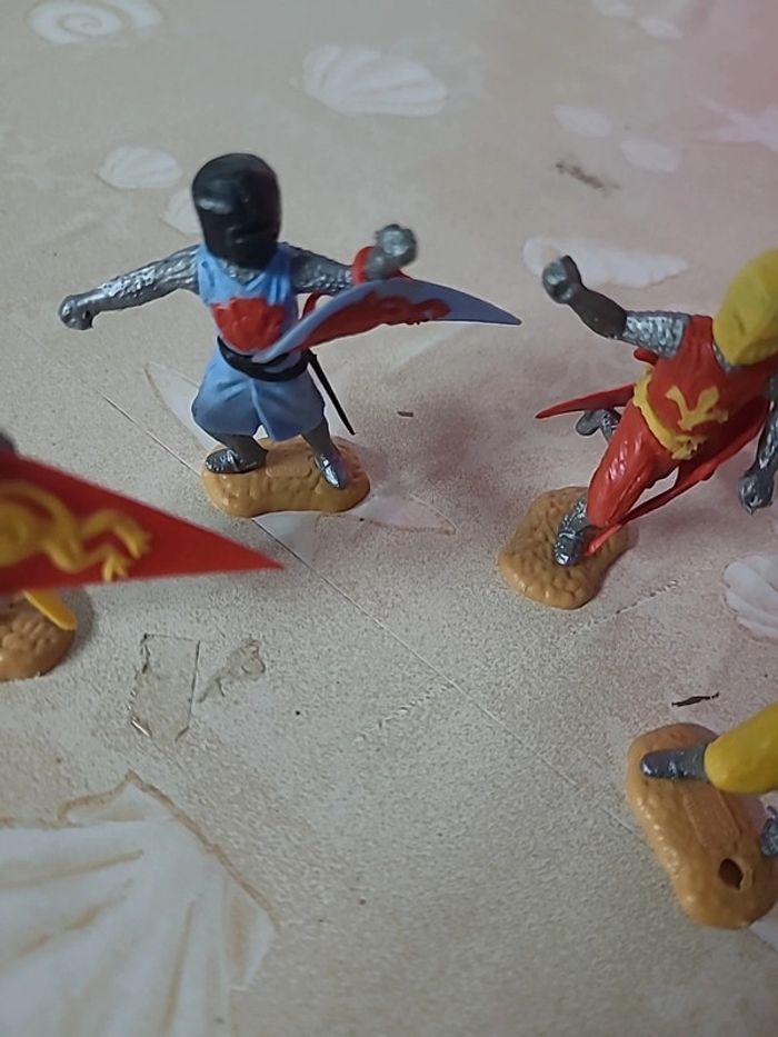 Figurines timpo piétons moyen âge - photo numéro 3