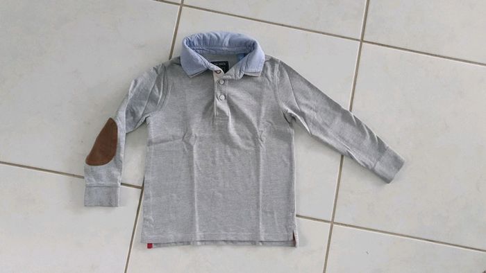 Polo manches longues garçon okaidi 6 ans V10