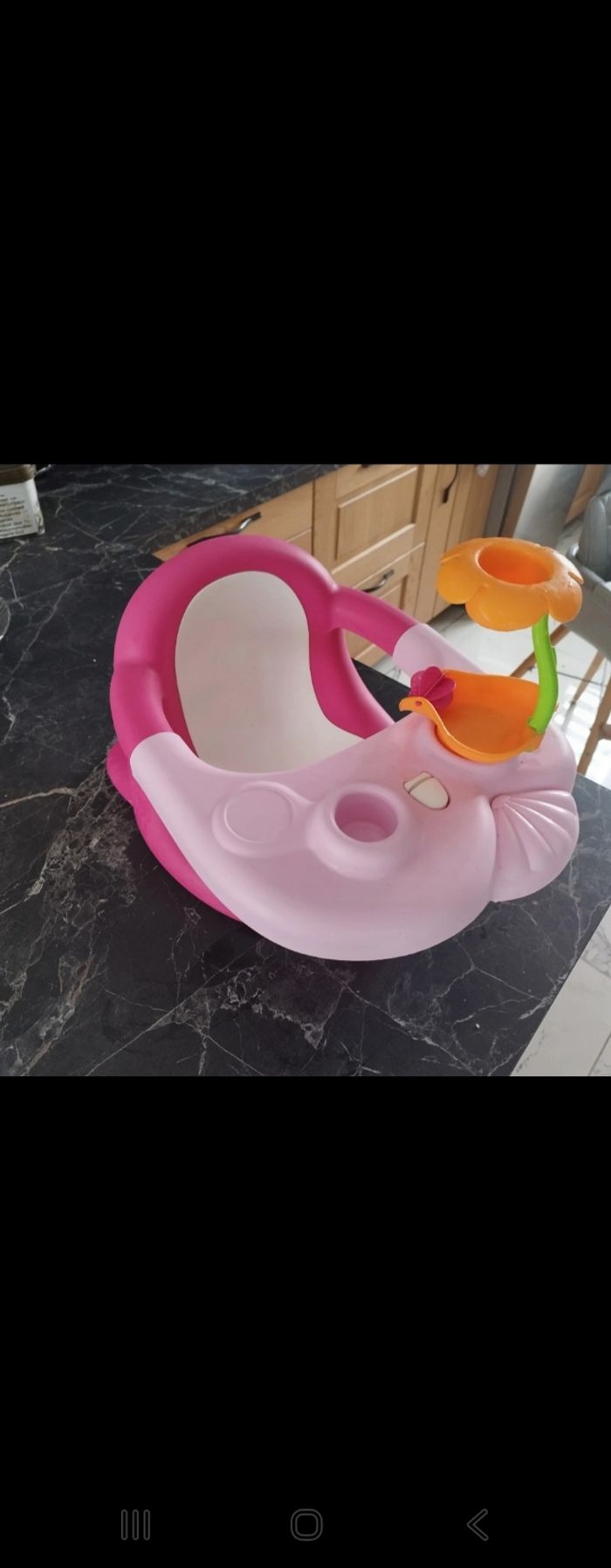 Siège de bain  rose - photo numéro 2