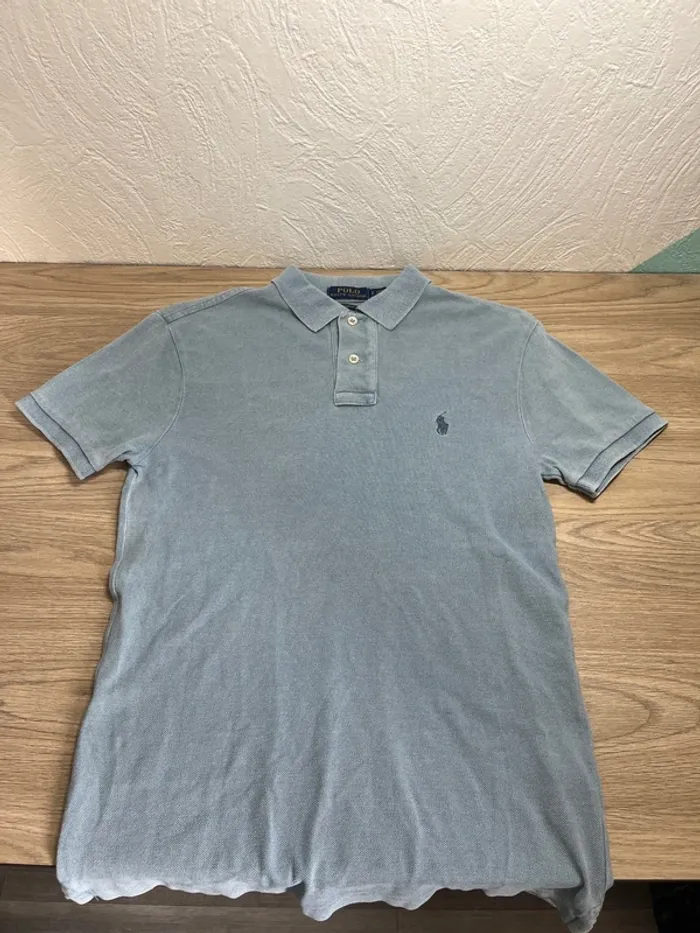 Polo Ralph Lauren - couleur bleu claire - taille S - photo numéro 4