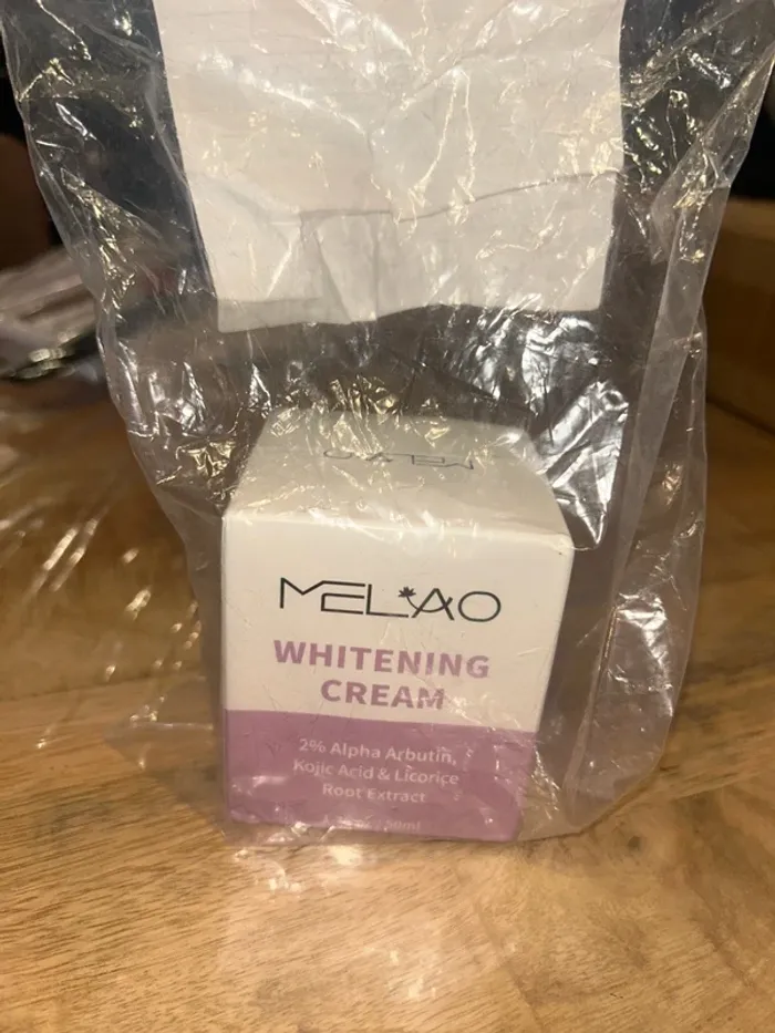 Crème blanchissante