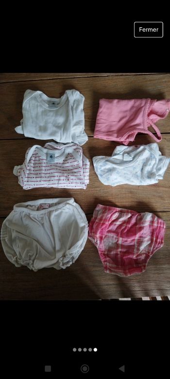 Lot vêtements 14 pièces été fille 12 mois