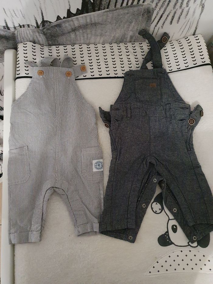 Lot salopette 3 mois