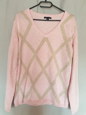 Pull femme L rose Tommy Hilfiger