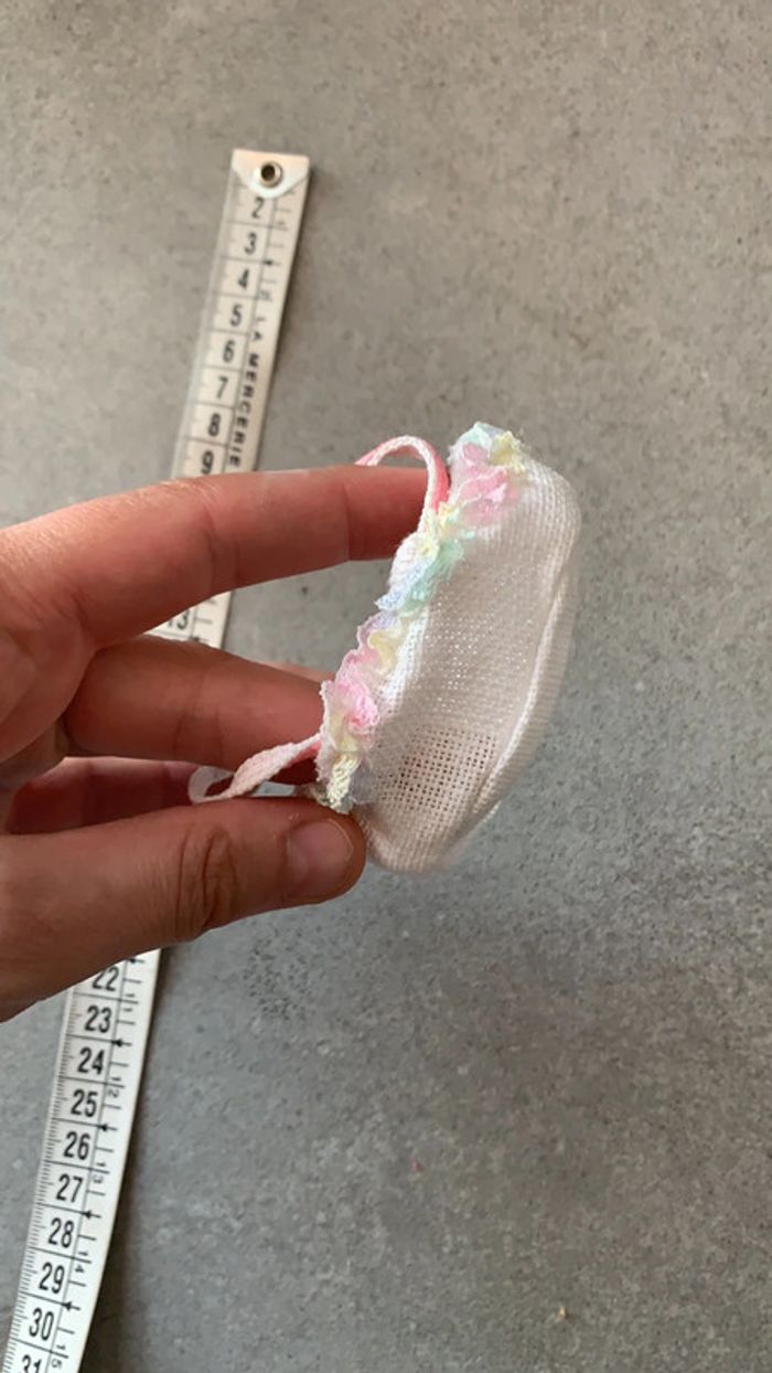 Accessoires poupée barbie sac toile - photo numéro 2