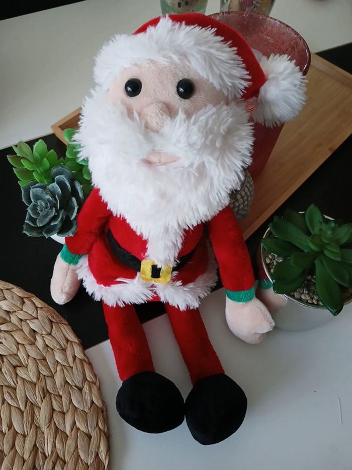 Péluche père Noël Comme Neuf 🎅🌿 - photo numéro 5