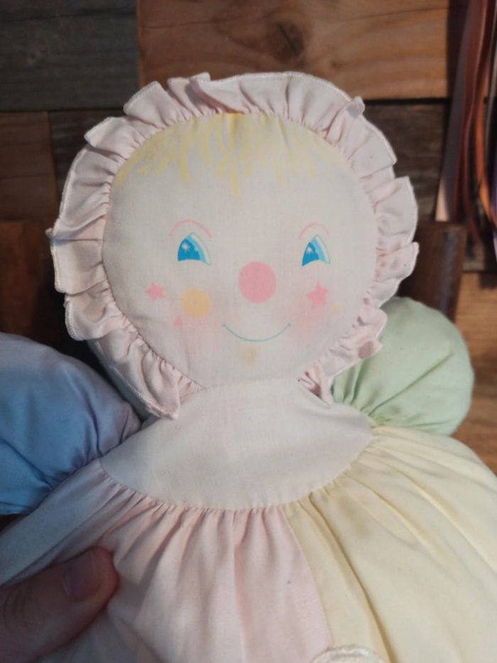 Peluche poupée chiffon Mundia vintage - photo numéro 6