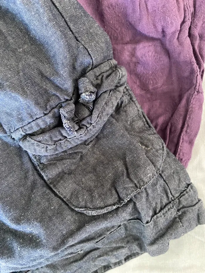 Lot 2 shorts style bloomers 12 mois Grain de blé - photo numéro 9