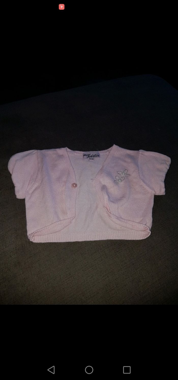 Bolero manche courte