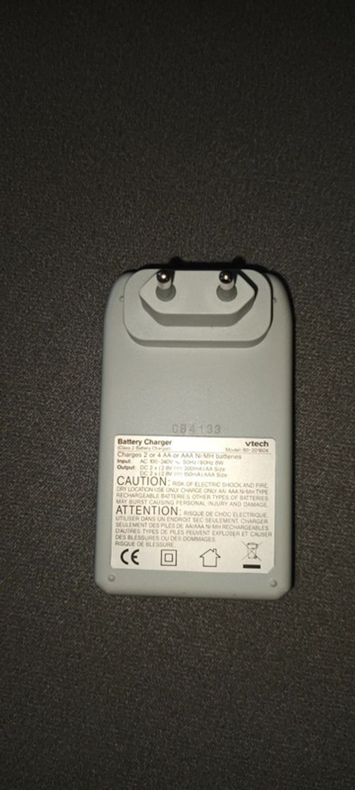 Chargeur vtech - photo numéro 2