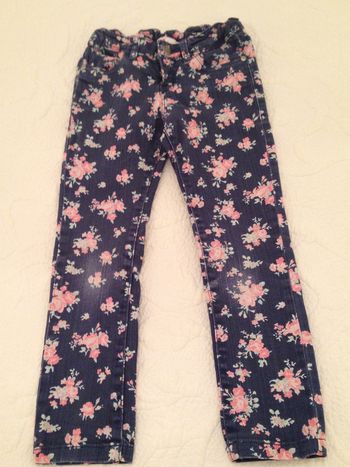 Jean's Marine Fleuri 4/5 Ans